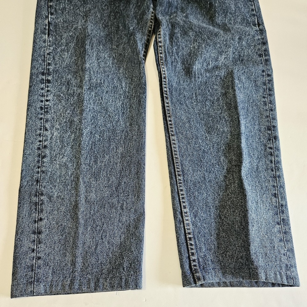 501 Levi Strause & Co XX VTG 90's Button Fly Men Size 36 x 30 Dark Denim Jeans - Picture 6 of 7